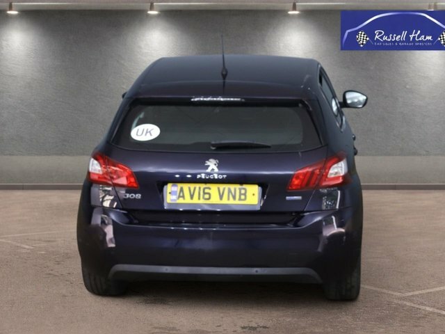 Peugeot 308 1.2 Puretech Allure Hatchback Eat Euro Blue #6