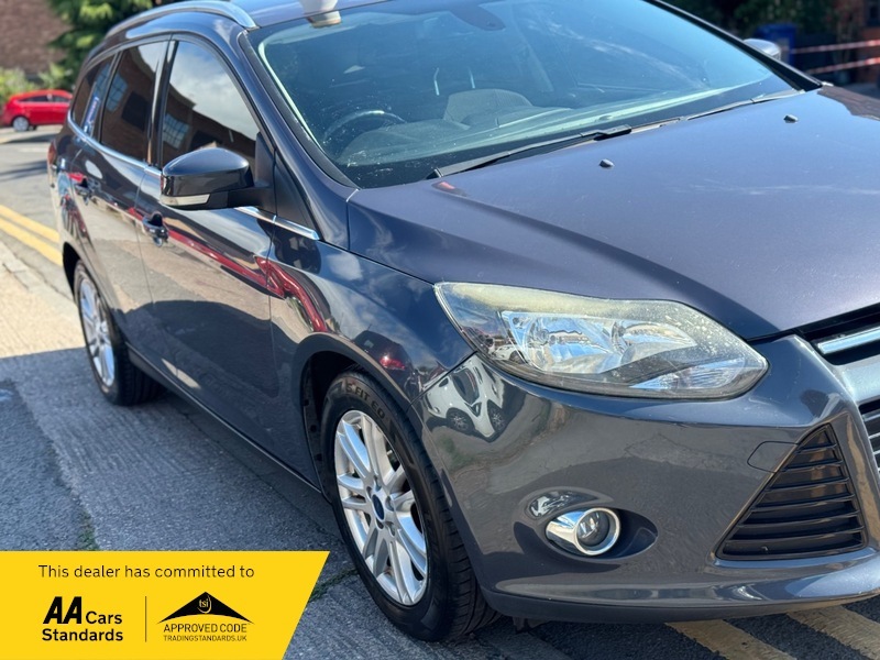 Ford Focus 1.6 Zetec Estate Powershift Euro 5 125 Blue #14
