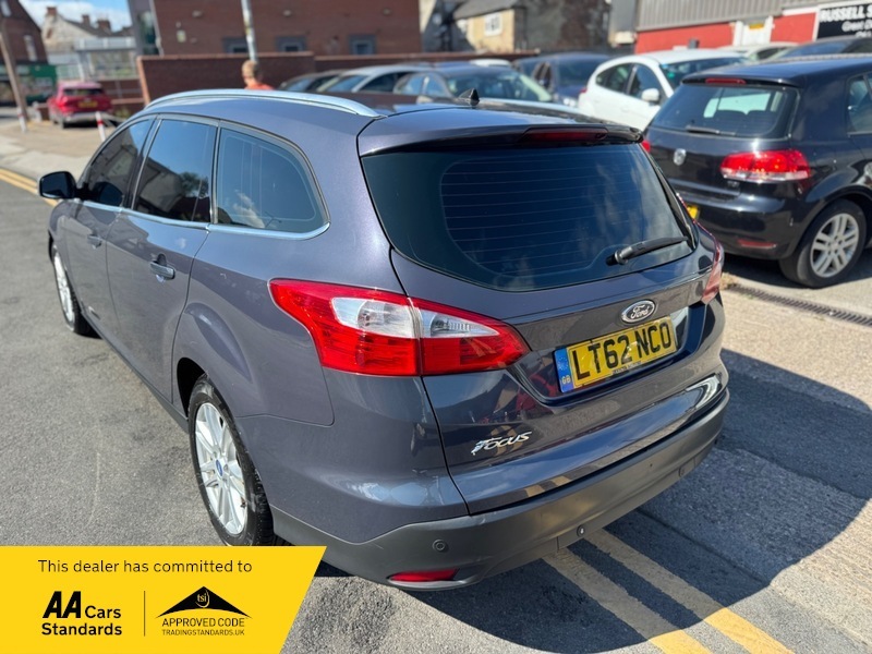 Ford Focus 1.6 Zetec Estate Powershift Euro 5 125 Blue #11