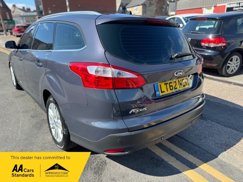 Ford Focus 1.6 Zetec Estate Powershift Euro 5 125 Blue #12