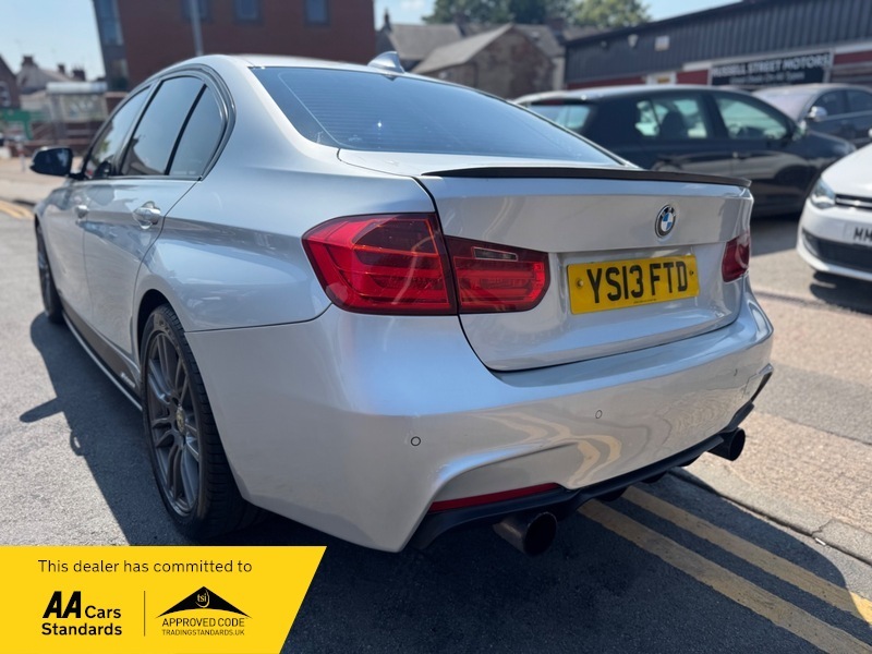 BMW 3 Series 2.0 318D Sport Saloon Euro 5 S Grey #12
