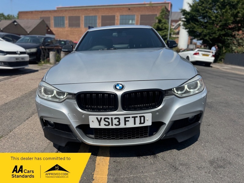 BMW 3 Series 2.0 318D Sport Saloon Euro 5 S Grey #4