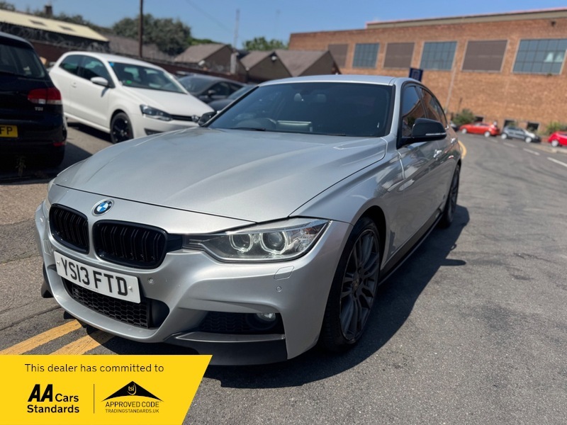 BMW 3 Series 2.0 318D Sport Saloon Euro 5 S Grey #2