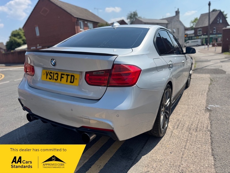 BMW 3 Series 2.0 318D Sport Saloon Euro 5 S Grey #8