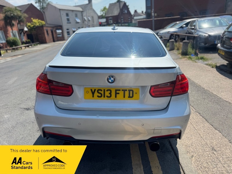 BMW 3 Series 2.0 318D Sport Saloon Euro 5 S Grey #9