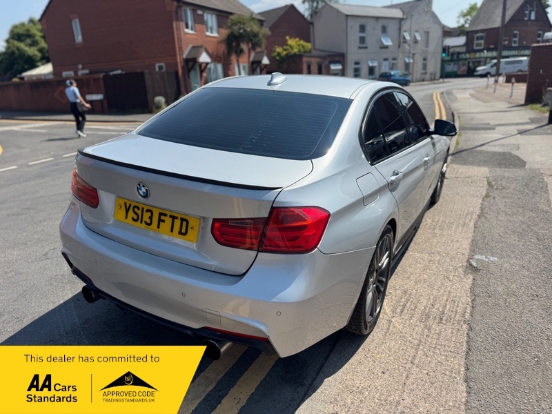 BMW 3 Series 2.0 318D Sport Saloon Euro 5 S Grey #7