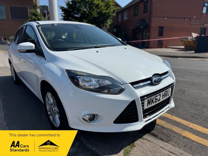 Ford Focus 1.6 Titanium Powershift Euro MK62HRU White #6