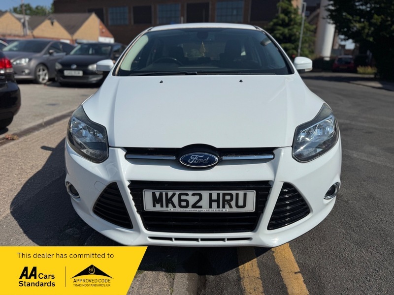Ford Focus 1.6 Titanium Powershift Euro MK62HRU White #4