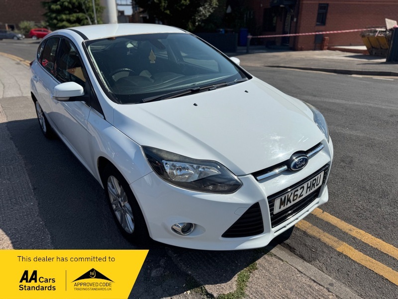 Ford Focus 1.6 Titanium Powershift Euro MK62HRU White #5