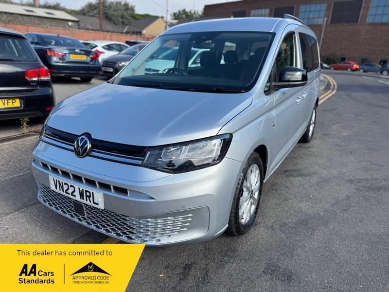 Volkswagen Caddy Maxi Life 2.0 Tdi Life Mpv Silver #2