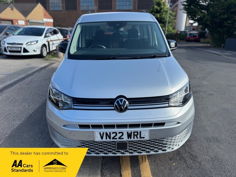 Volkswagen Caddy Maxi Life 2.0 Tdi Life Mpv Silver #3