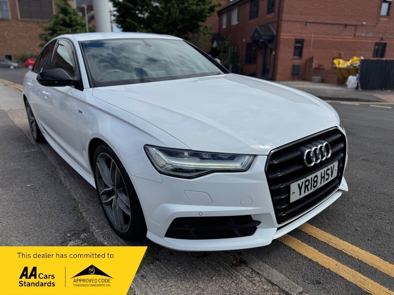 Audi A6 1.8 Tfsi Black Edition White #6