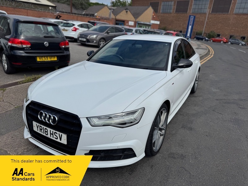 Audi A6 1.8 Tfsi Black Edition White