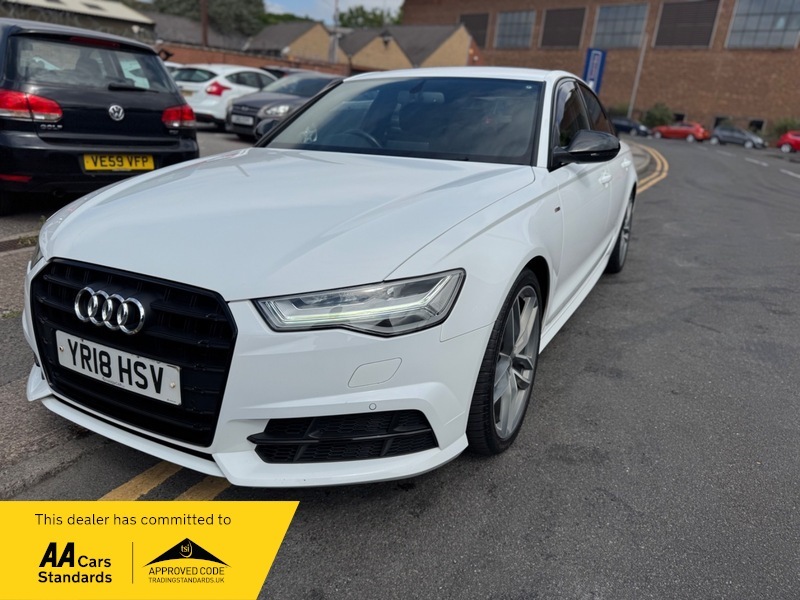 Audi A6 1.8 Tfsi Black Edition White #2