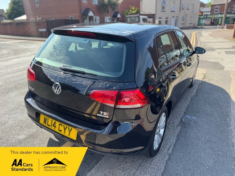 Volkswagen Golf 1.4 Tsi Bluemotion Tech WL14CYY Black #6