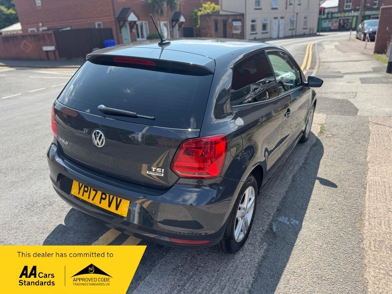 Volkswagen Polo 1.2 Tsi Bluemotion Tech Match Edition Hatchback Grey #7