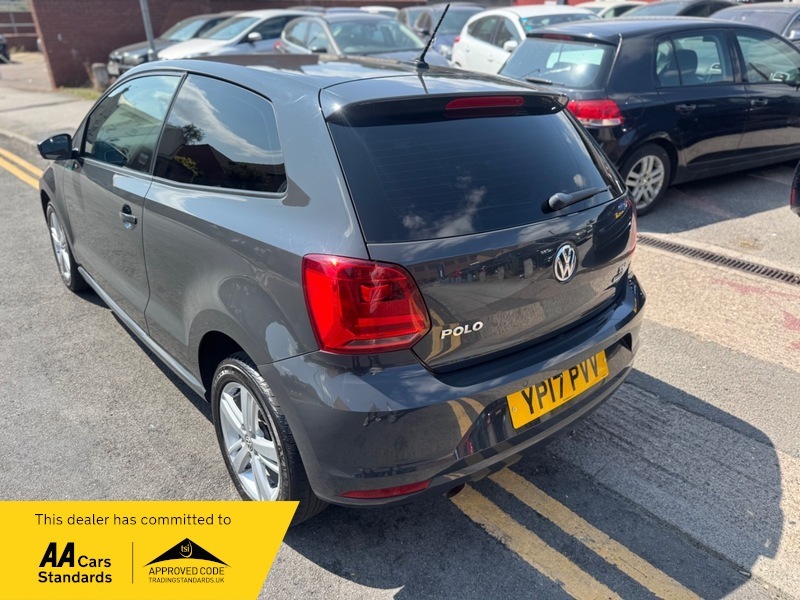 Volkswagen Polo 1.2 Tsi Bluemotion Tech Match Edition Hatchback Grey #11