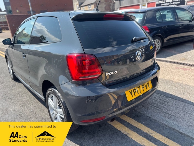 Volkswagen Polo 1.2 Tsi Bluemotion Tech Match Edition Hatchback Grey #12