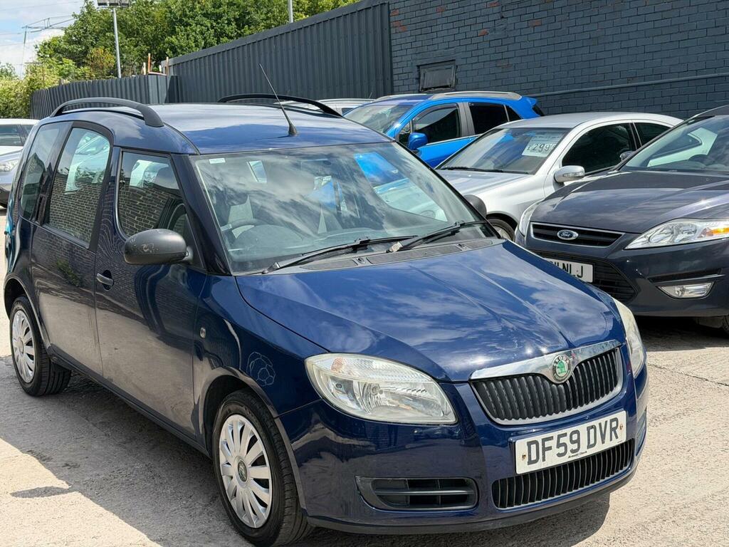 Skoda Roomster 1.4 Tdi Pure Drive S Blue #3