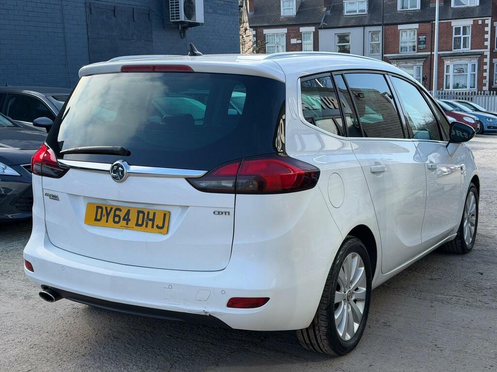 Vauxhall Zafira Tourer 2.0 Cdti Se Euro 5 White #4