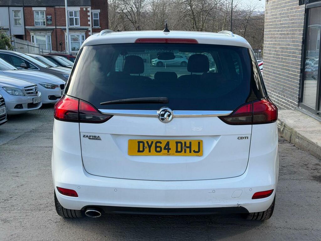 Vauxhall Zafira Tourer 2.0 Cdti Se Euro 5 White #5