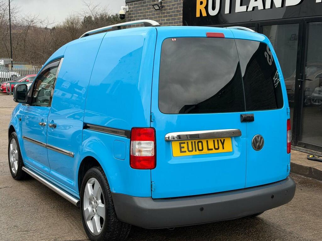 Volkswagen Caddy Blue #8
