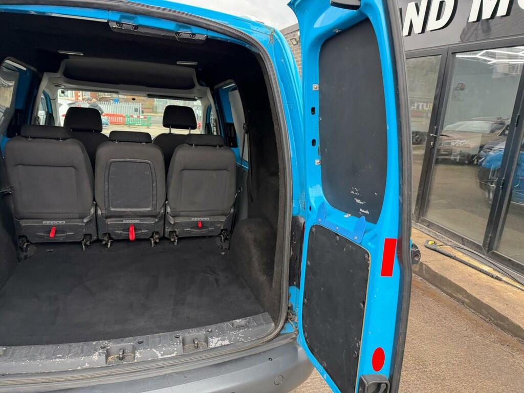 Volkswagen Caddy Blue #36