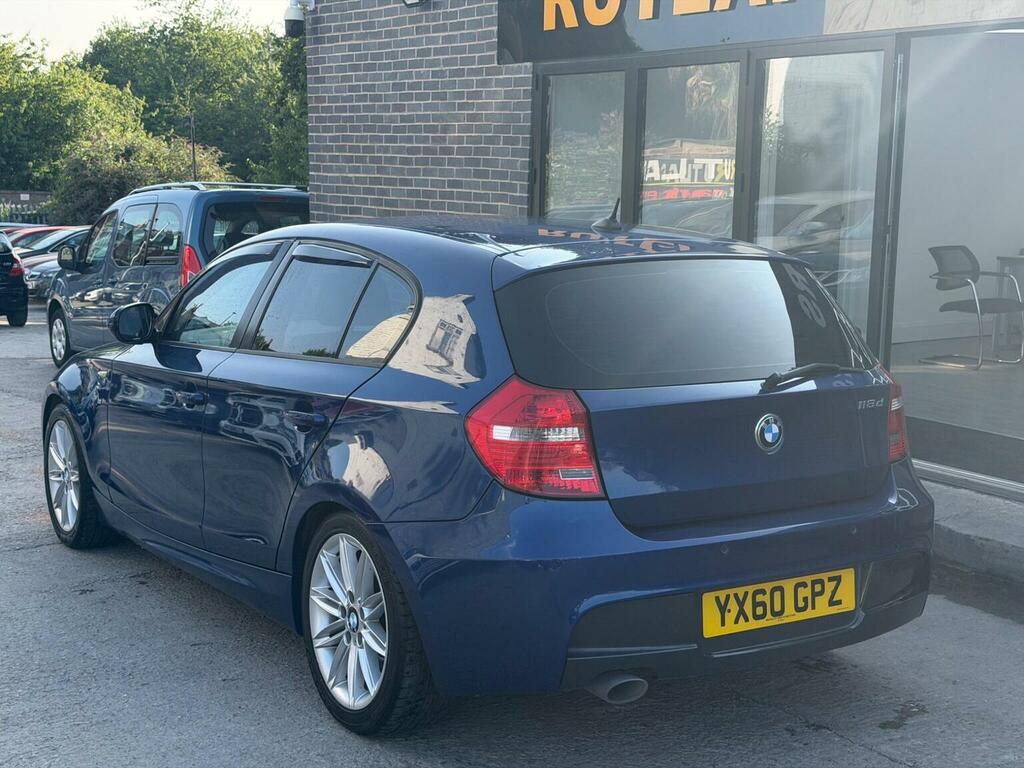 BMW 1 Series 2.0 118D M Sport Steptronic Euro 5 Blue #6