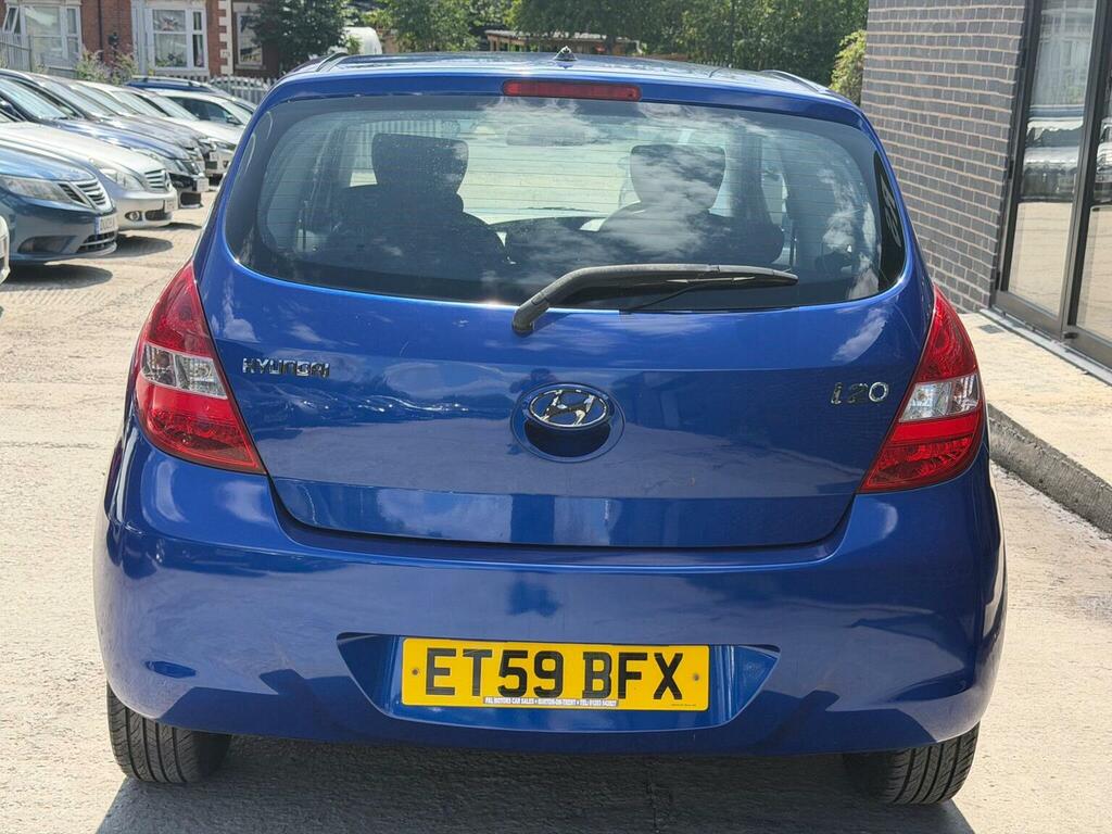 Hyundai I20 1.2 Comfort Euro 4 Blue #5