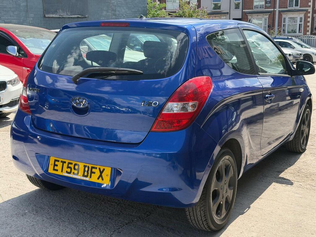 Hyundai I20 1.2 Comfort Euro 4 Blue #4