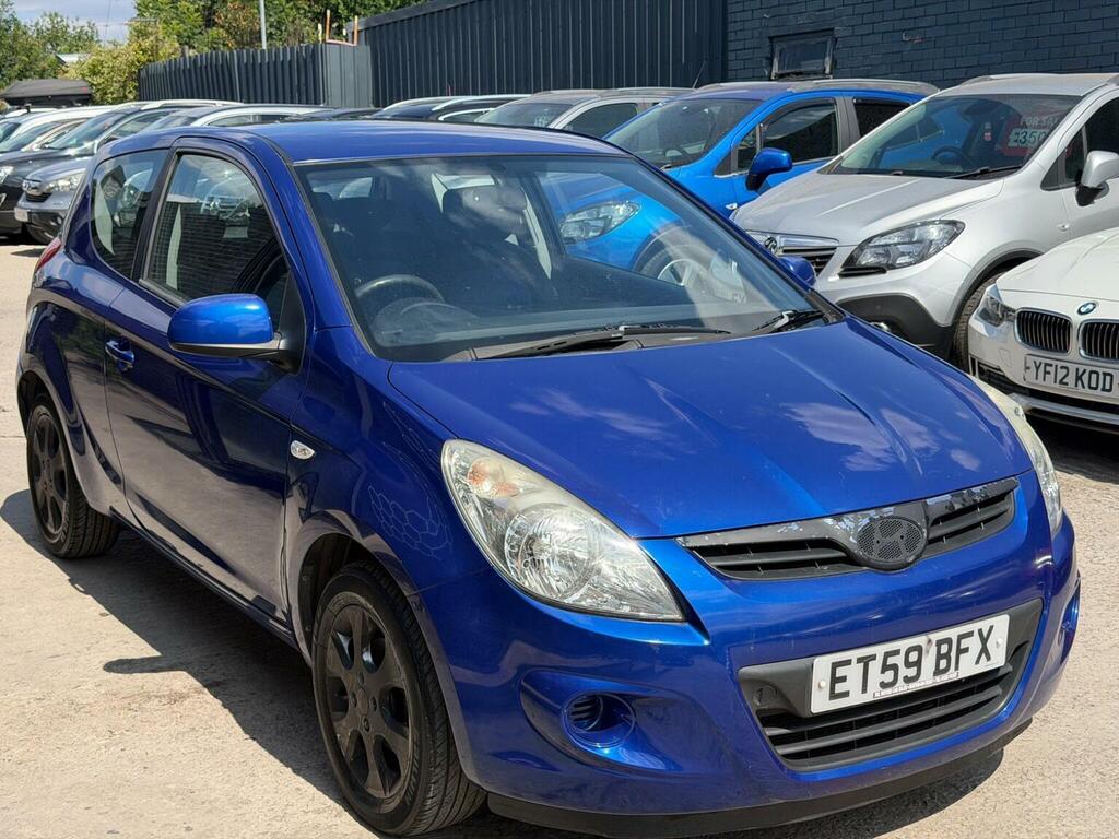 Hyundai I20 1.2 Comfort Euro 4 Blue #3