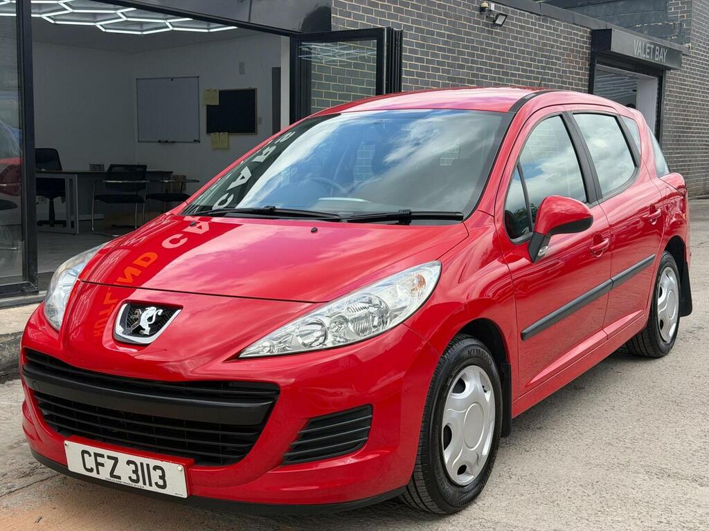 Peugeot 207 SW 1.6 Hdi S Euro 4 Ac Red