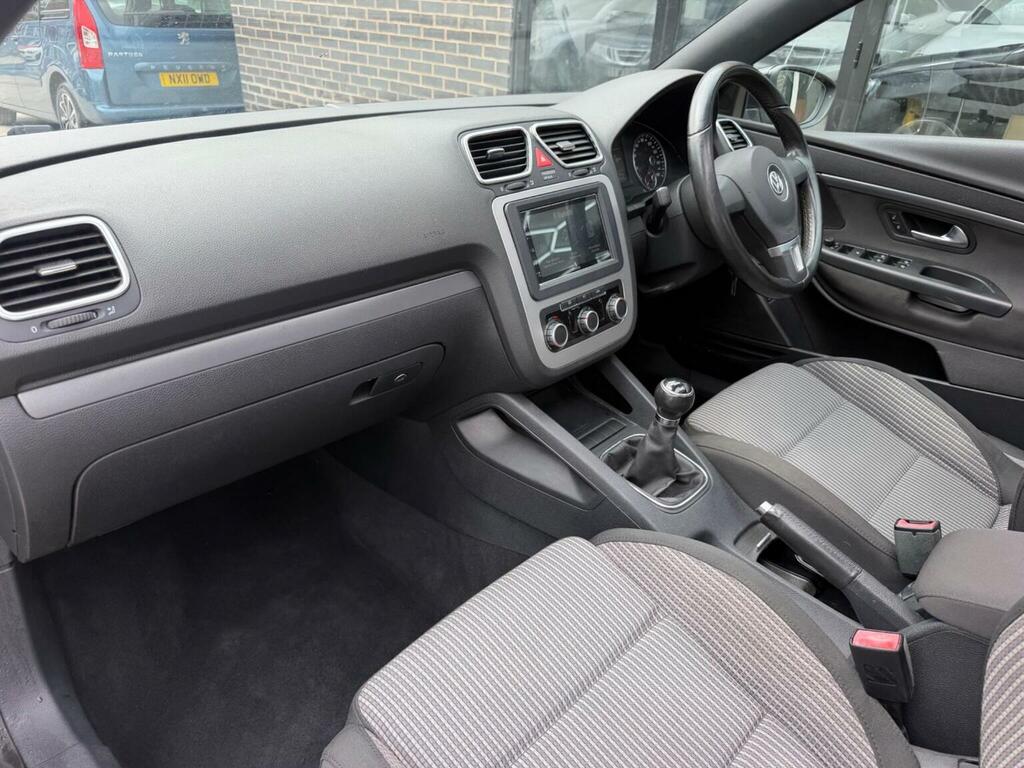 Volkswagen EOS 2.0 Tdi Bluemotion Tech Se Cabriolet Euro 5 Ss Silver #16