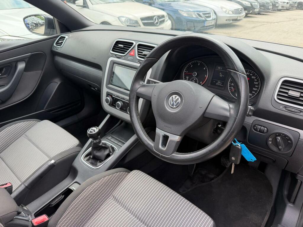 Volkswagen EOS 2.0 Tdi Bluemotion Tech Se Cabriolet Euro 5 Ss Silver #11