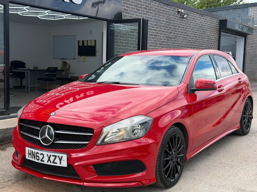Mercedes-Benz A Class A200 Blueefficiency Amg Sport Red #1