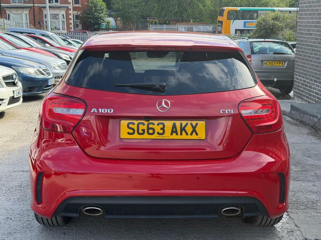Mercedes-Benz A Class 1.8 A180 Cdi Amg Sport 7G-dct Euro 5 Ss Red #5