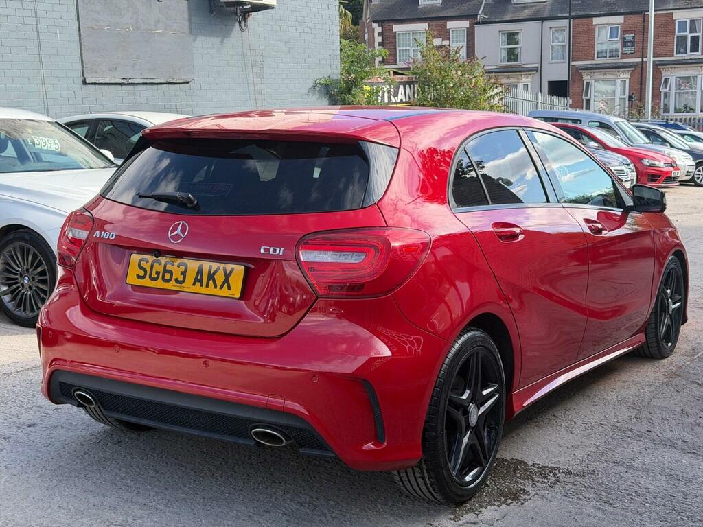 Mercedes-Benz A Class 1.8 A180 Cdi Amg Sport 7G-dct Euro 5 Ss Red #4