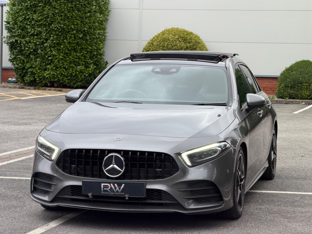 Mercedes-Benz A Class 1.3 Amg Line Premium Plus 7G-dct Euro 6 Ss LR69XCK Grey #3