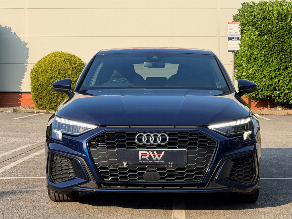 Audi A3 1.0 Tfsi 30 S Line Sportback S Tronic Euro 6 Ss Blue #3
