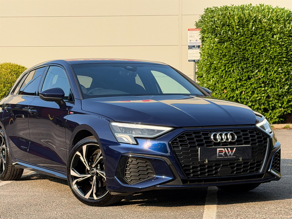 Audi A3 1.0 Tfsi 30 S Line Sportback S Tronic Euro 6 Ss Blue #2