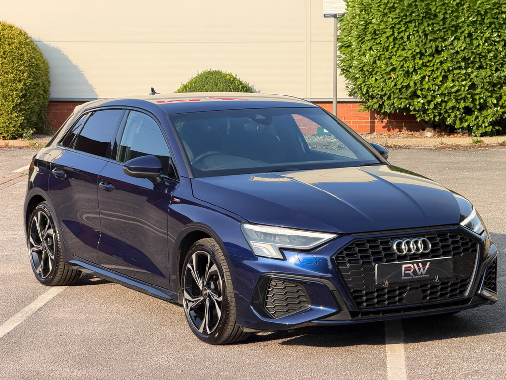 Audi A3 1.0 Tfsi 30 S Line Sportback S Tronic Euro 6 Ss Blue #6