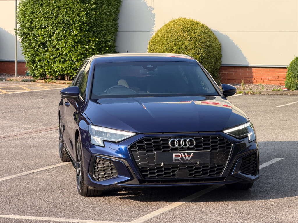 Audi A3 1.0 Tfsi 30 S Line Sportback S Tronic Euro 6 Ss Blue #4