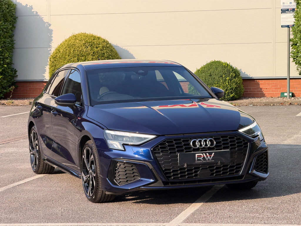 Audi A3 1.0 Tfsi 30 S Line Sportback S Tronic Euro 6 Ss Blue #5