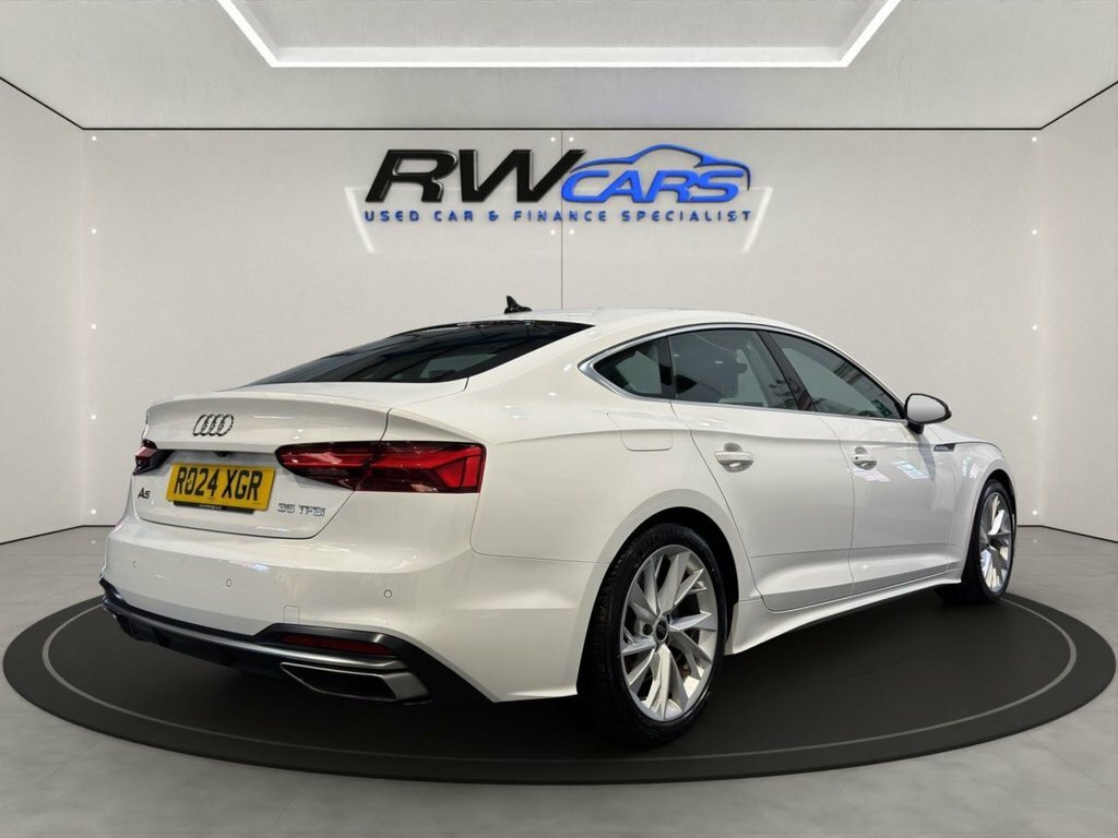 Audi A5 2L Sport White #4