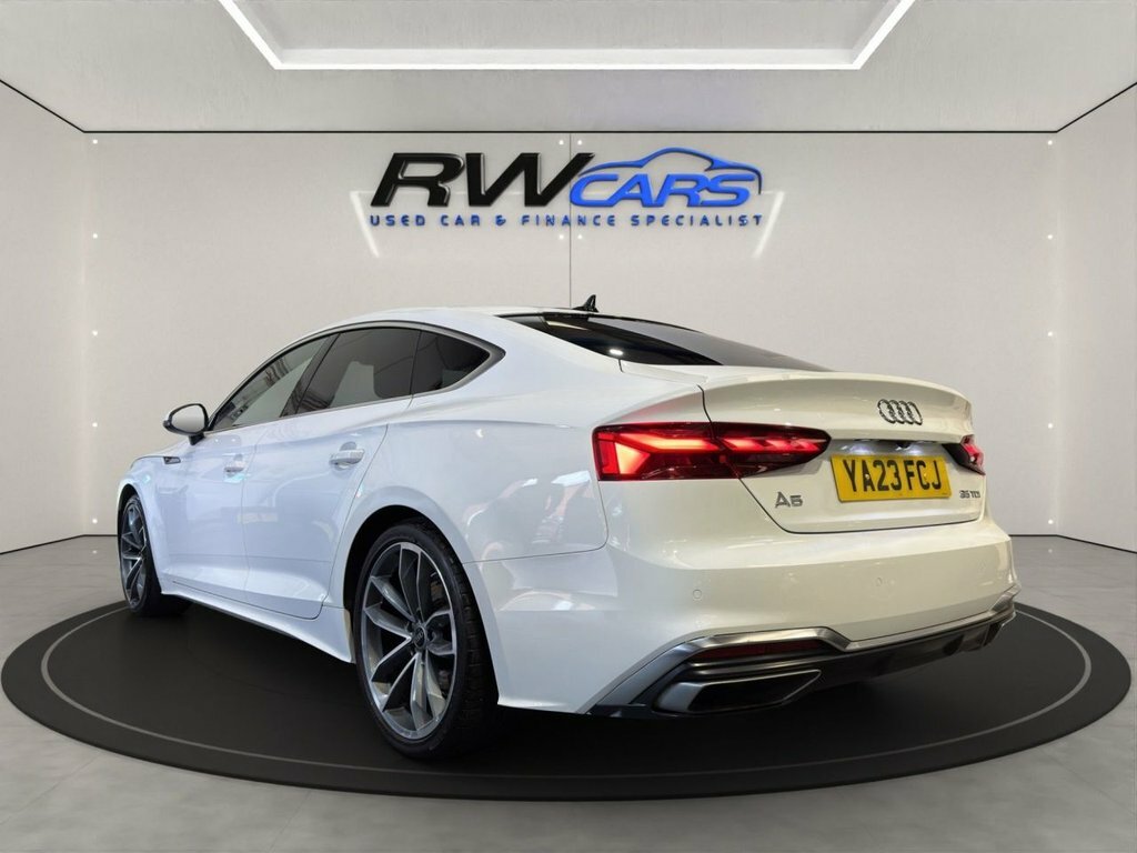 Audi A5 2L S Line White #2