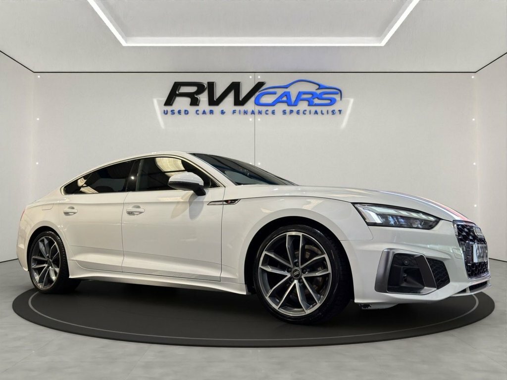 Audi A5 2L S Line White #6