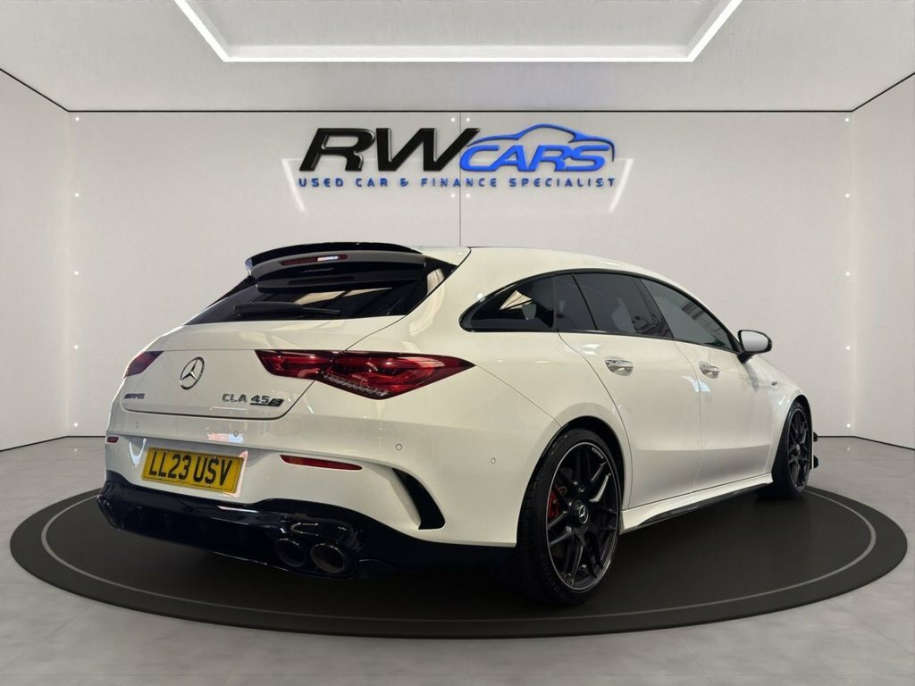 Mercedes-Benz CLA Class 2L Amg S Plus White #4