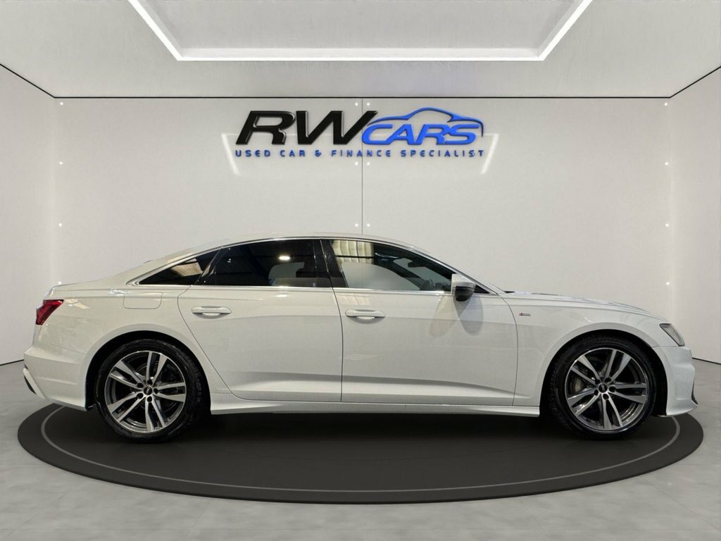 Audi A6 Saloon 2L S Line White #5