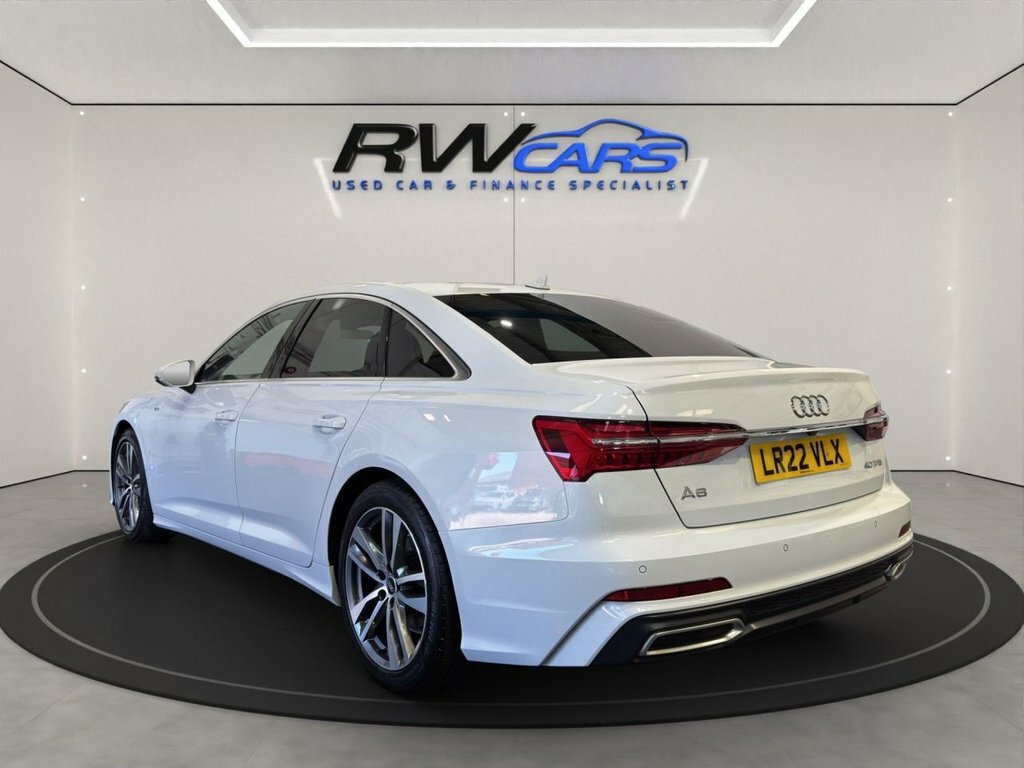 Audi A6 Saloon 2L S Line White #2