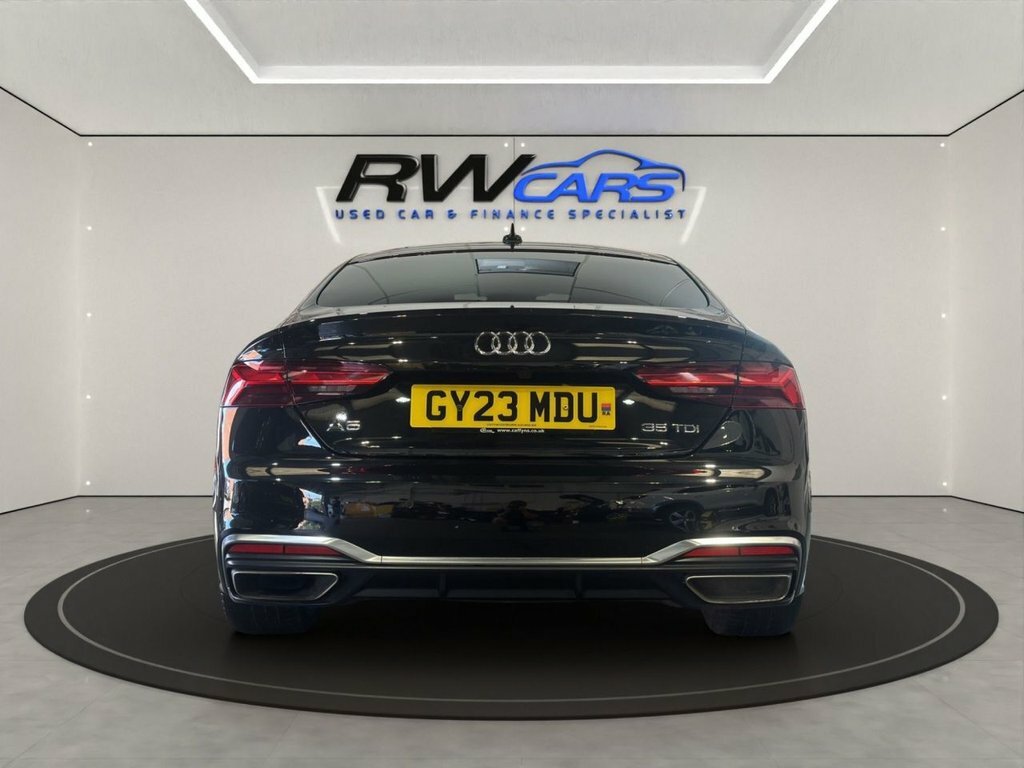 Audi A5 2L S Line Black #3